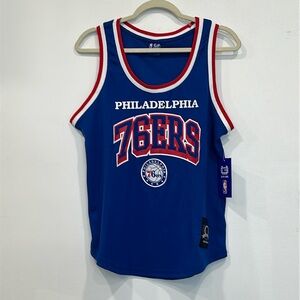 Philadelphia 76ers NBA Ultra Game Women's Fashion TANK TOP JERSEY Sz Large NEW